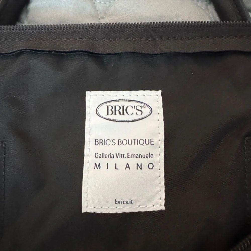 Bric's Milano Nylon Duffle Bag Black on Black
